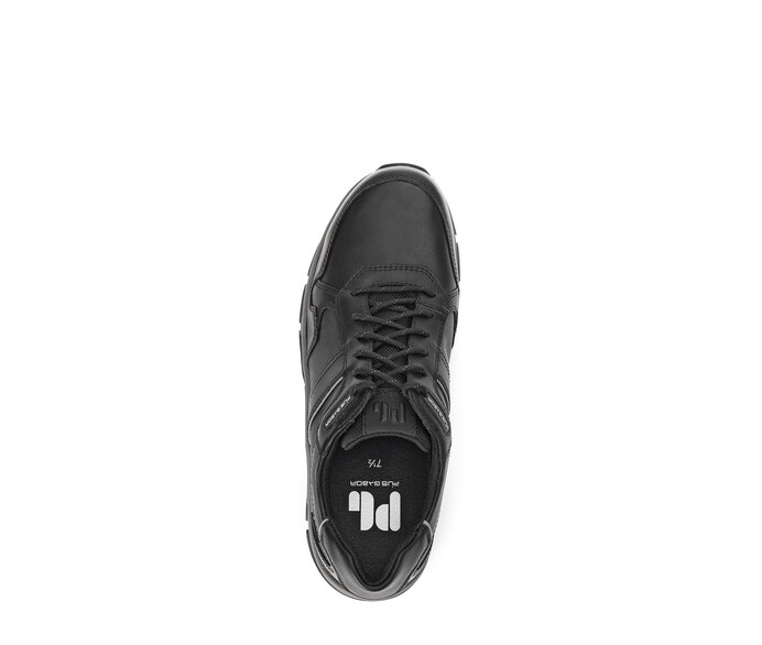 Pius Gabor Herren Sneaker Low Schwarz - Glattleder