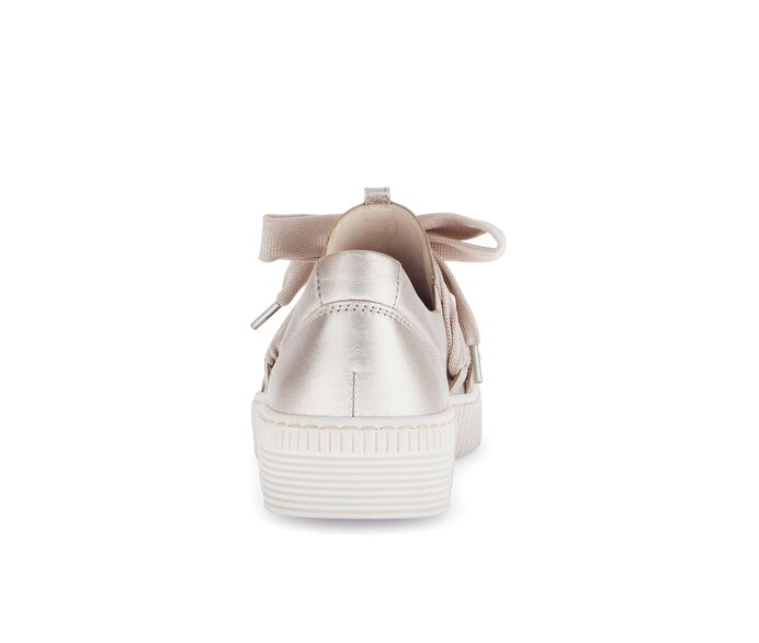 Gabor Damen  Sneaker Low Gold - Effektleder