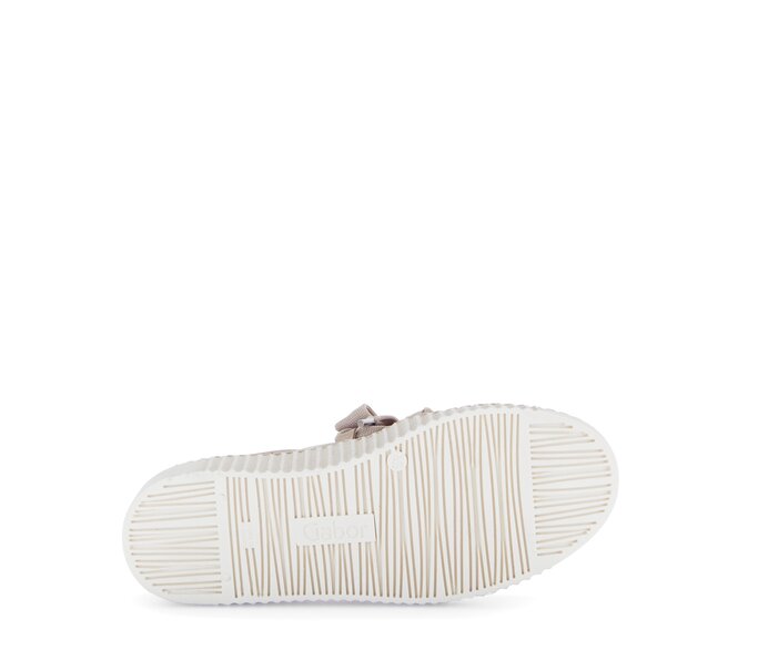 Gabor Damen  Sneaker Low Gold - Effektleder
