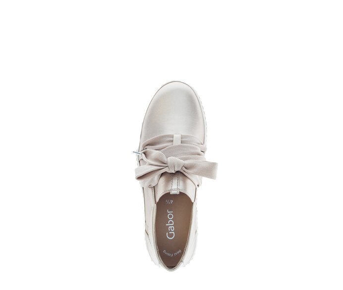 Gabor Damen  Sneaker Low Gold - Effektleder