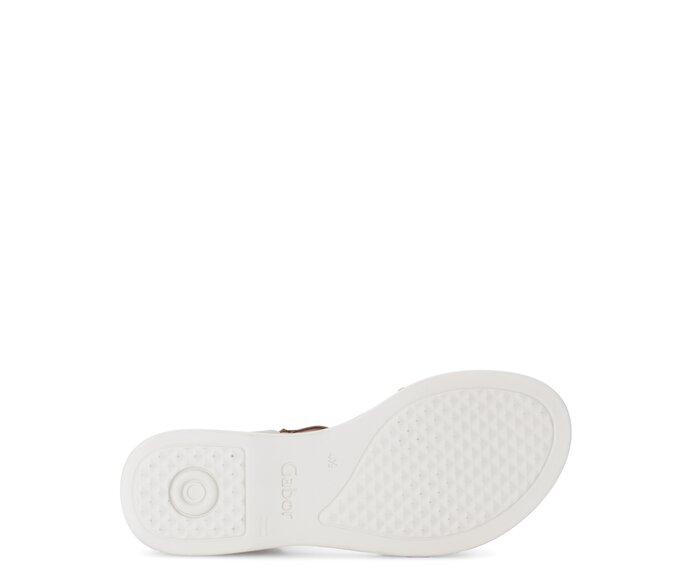 Gabor Damen  Riemchensandale Gold - Effektleder