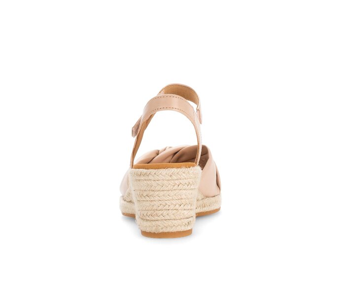 Gabor Damen  Keilsandalette Rosa - Glattleder