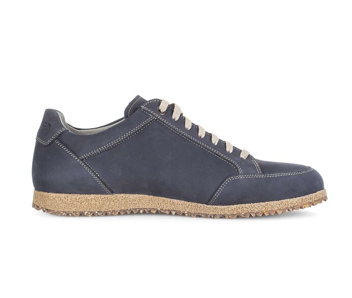 Pius Gabor Herren Sneaker Low Blau - Nubuk