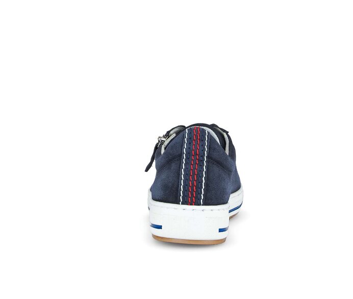 Gabor Damen  Sneaker Low Blau - Rauleder