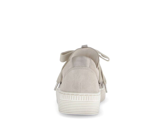 Gabor Damen  Sneaker Low Beige - Materialmix Leder