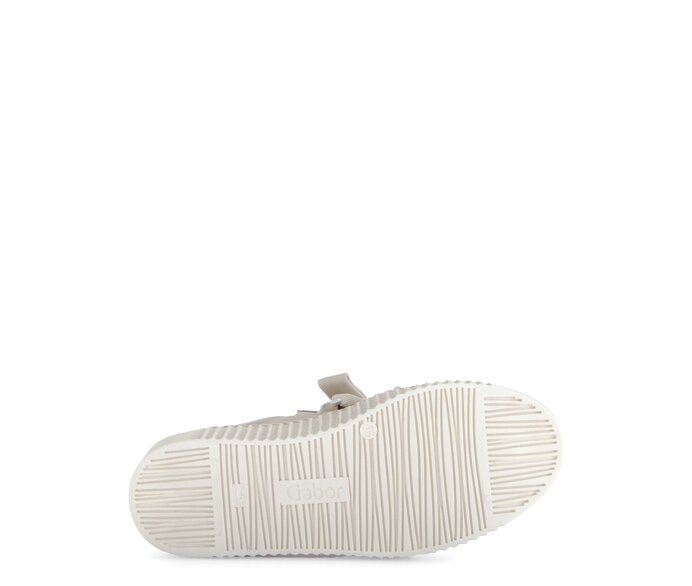 Gabor Damen  Sneaker Low Beige - Materialmix Leder
