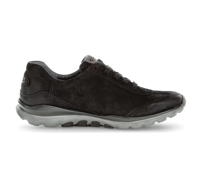 Gabor Damen  Sneaker Low Schwarz - Rauleder