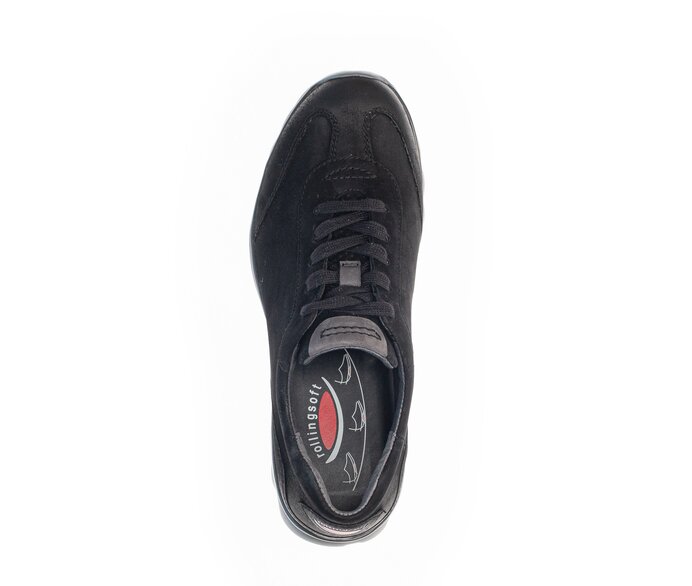 Gabor Damen  Sneaker Low Schwarz - Rauleder