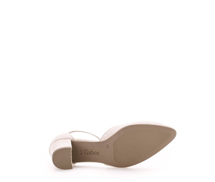 Gabor Damen  Spangenpumps Rosa - Rauleder