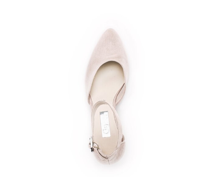 Gabor Damen  Spangenpumps Rosa - Rauleder