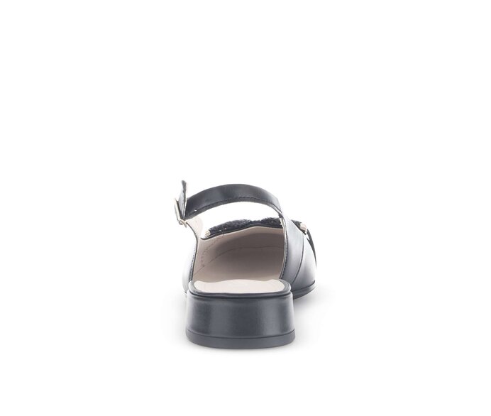 Gabor Damen  Slingpumps Schwarz - Glattleder