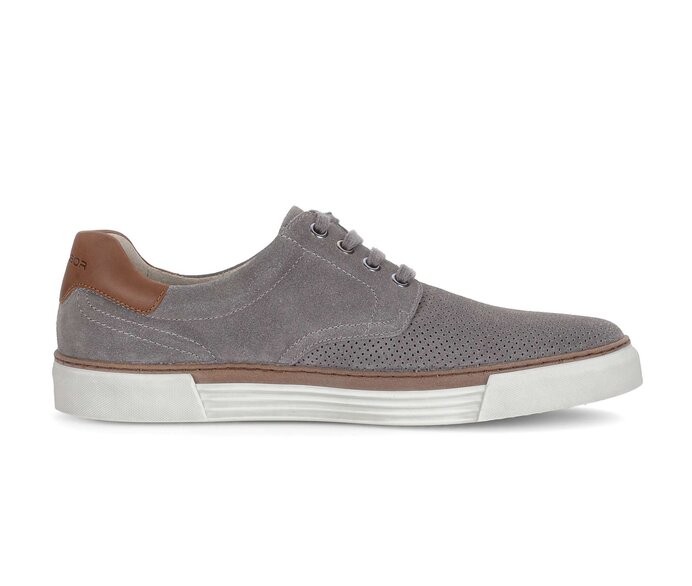 Pius Gabor Herren Sneaker Low Grau - Materialmix Leder