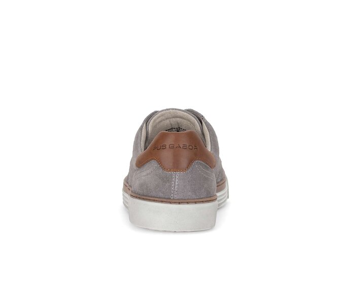 Pius Gabor Herren Sneaker Low Grau - Materialmix Leder