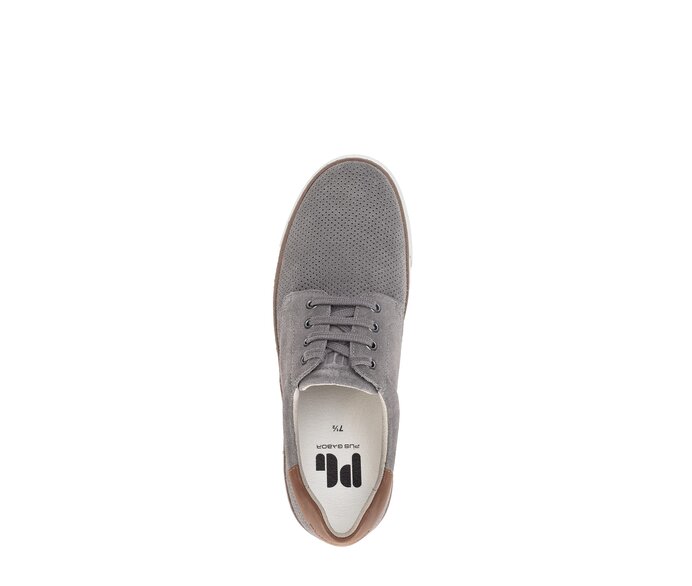 Pius Gabor Herren Sneaker Low Grau - Materialmix Leder