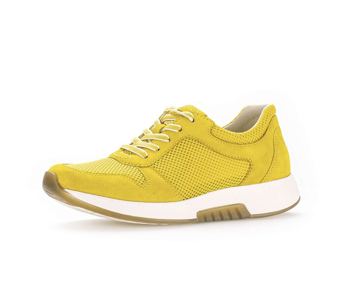 Gabor Damen  Sneaker Low Gelb - Lederimitat