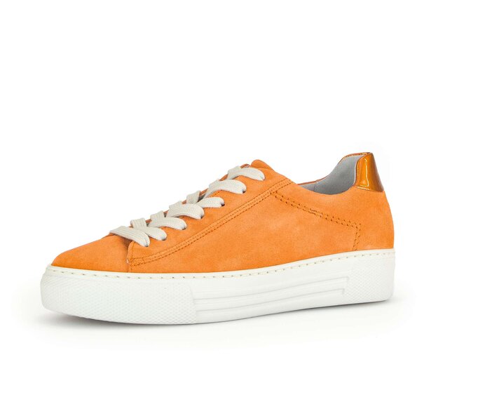 Gabor Damen  Sneaker Low Orange - Rauleder