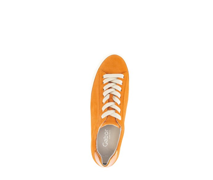 Gabor Damen  Sneaker Low Orange - Rauleder