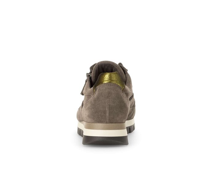 Gabor Damen  Sneaker Low Braun - Materialmix Leder