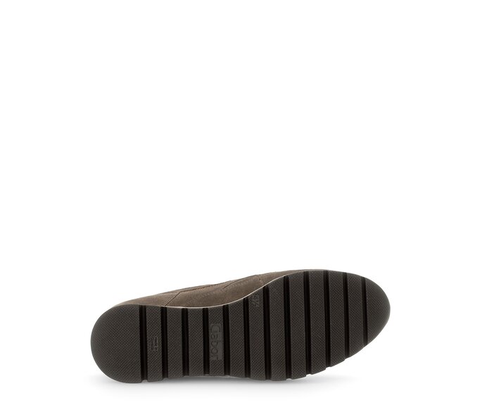Gabor Damen  Sneaker Low Braun - Materialmix Leder