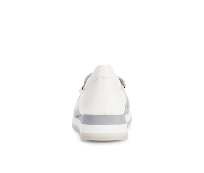 Gabor Damen  Slipper Grau - Materialmix Leder
