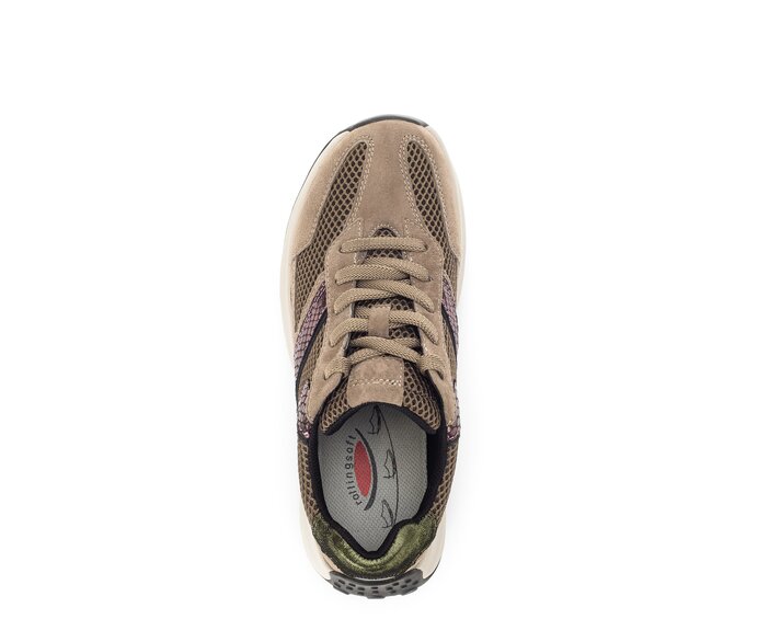 Gabor Damen  Sneaker Low Multicolour - Materialmix Leder/Lederimitat