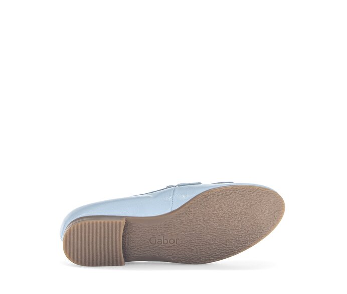 Gabor Damen  Slipper Blau - Lackleder