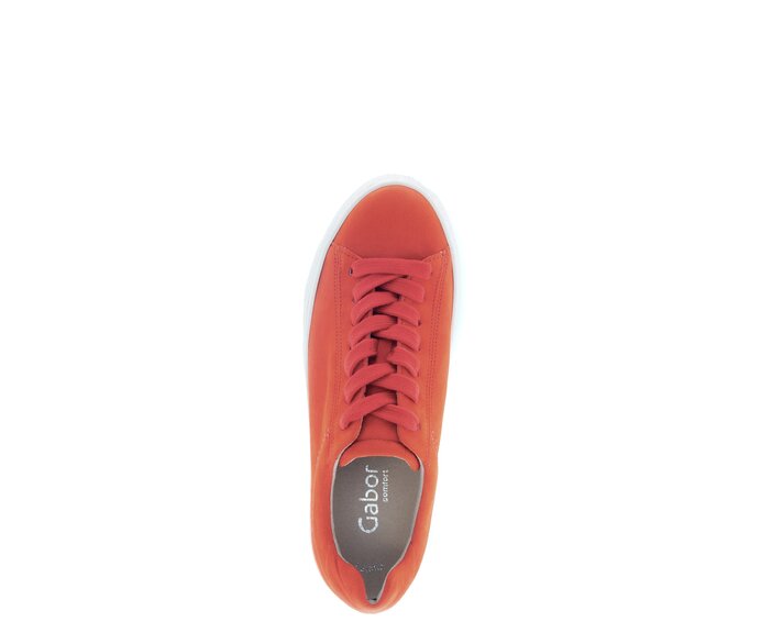 Gabor Damen  Sneaker Low Orange - Rauleder