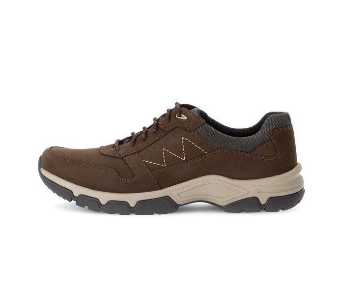 Pius Gabor Herren Sneaker Low Braun - Materialmix Leder/Textil