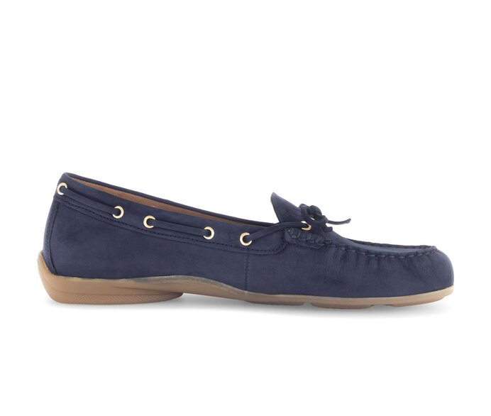 Gabor Damen  Slipper Blau - Rauleder