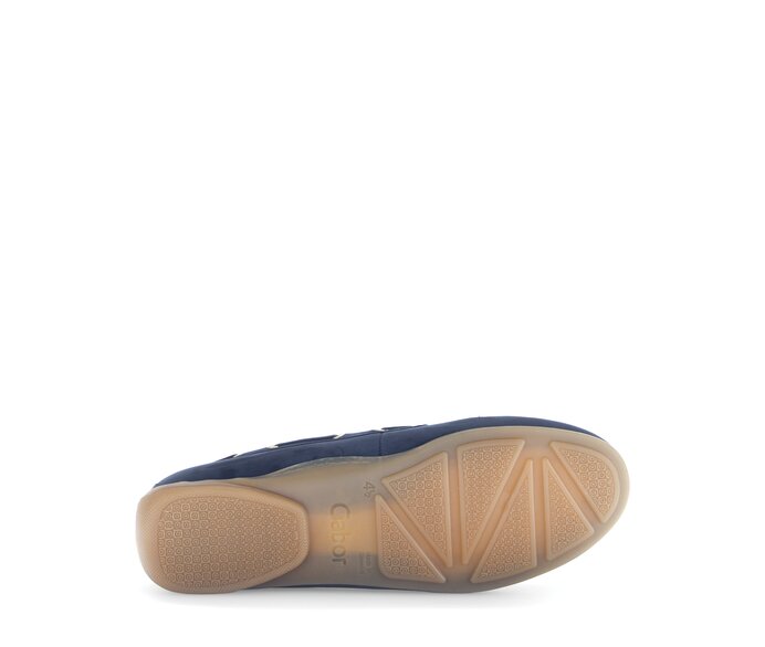 Gabor Damen  Slipper Blau - Rauleder