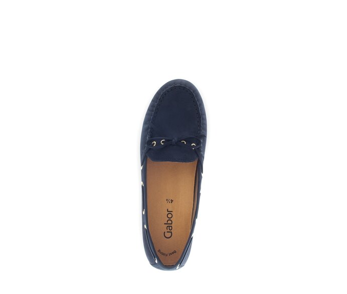 Gabor Damen  Slipper Blau - Rauleder