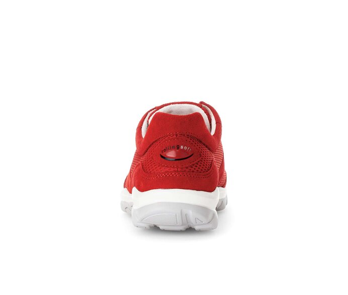 Gabor Damen  Sneaker Low Rot - Lederimitat