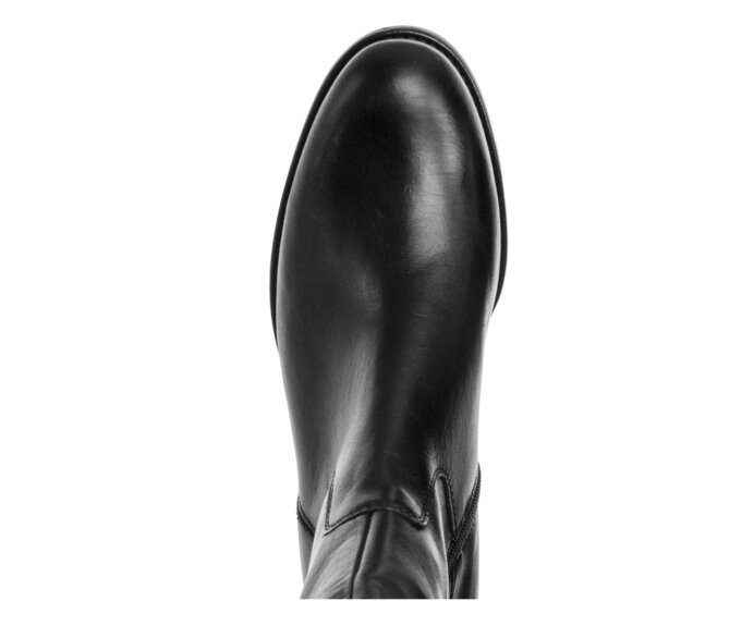 Gabor Damen  Eleganter Stiefel Schwarz - Glattleder