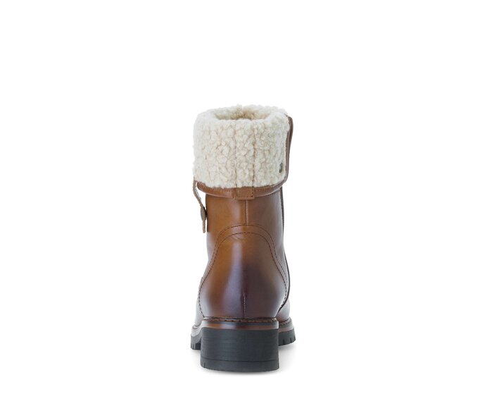 Gabor Damen  Winterstiefelette Braun - Materialmix Leder/Lederimitat