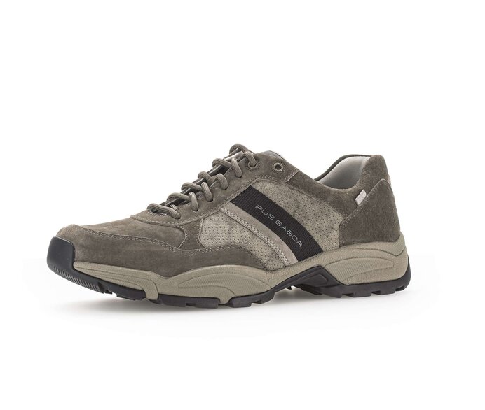 Pius Gabor Herren Sneaker Low Grau - Materialmix Leder/Lederimitat