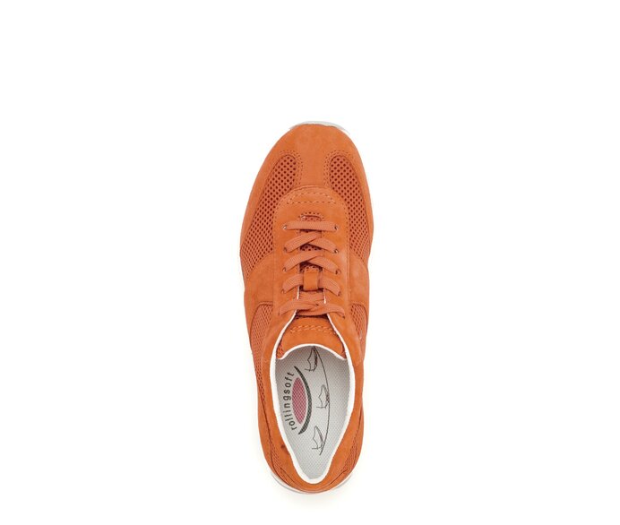 Gabor Damen  Sneaker Low Orange - Lederimitat