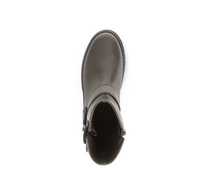 Gabor Damen  Biker Boots Schwarz - Glattleder