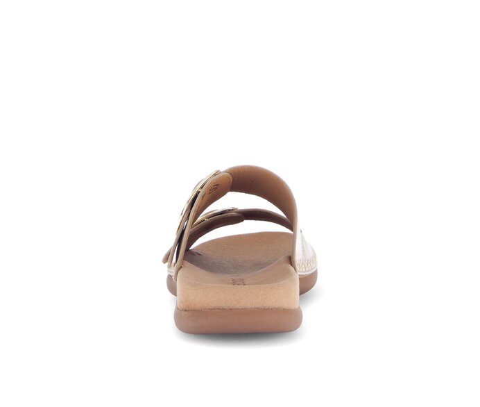 Gabor Damen  Pantolette Gold - Effektleder