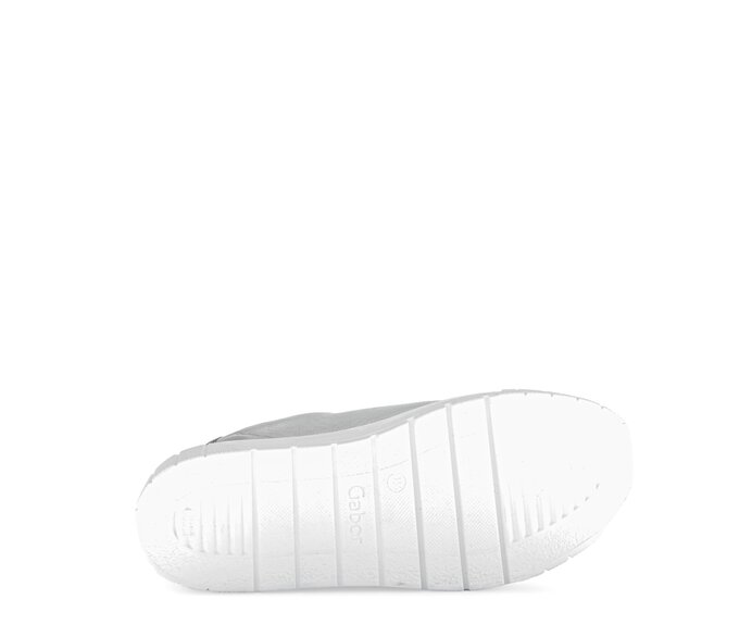 Gabor Damen  Sneaker Low Silber - Effektleder