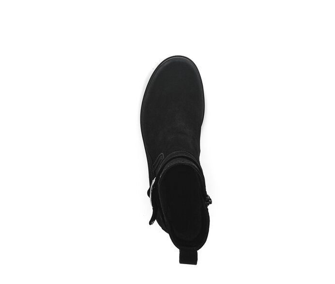 Gabor Damen  Chelsea Boot Schwarz - Rauleder
