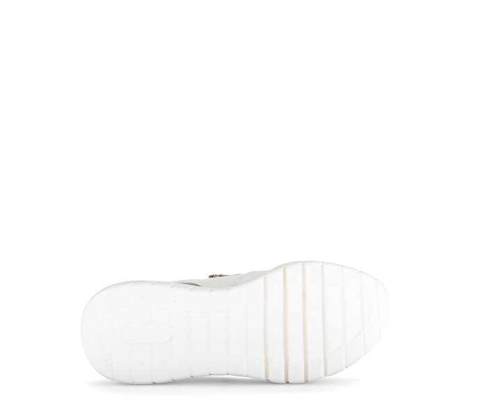 Gabor Damen  Sneaker Low Creme - Materialmix Leder