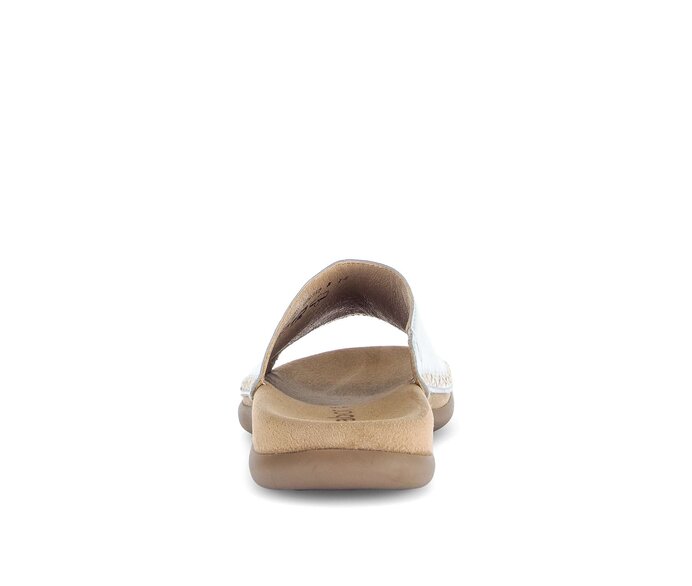 Gabor Damen  Pantolette Silber - Effektleder