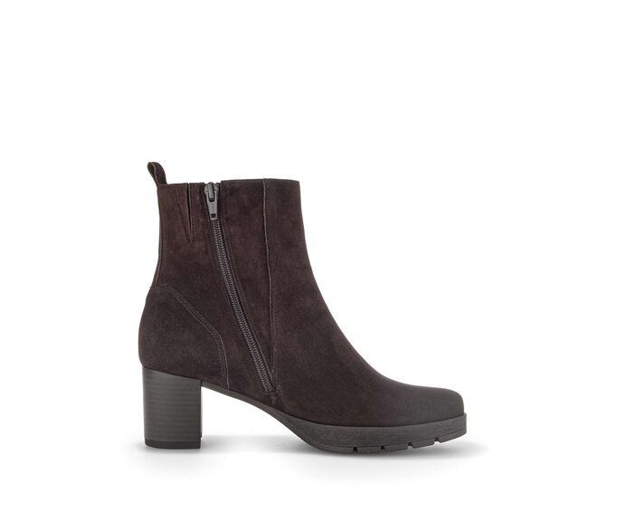 Gabor Damen  Sportliche Stiefelette Braun - Rauleder