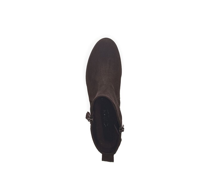 Gabor Damen  Sportliche Stiefelette Braun - Rauleder