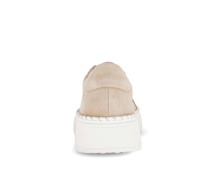 Gabor Damen  Sneaker Low Beige - Rauleder
