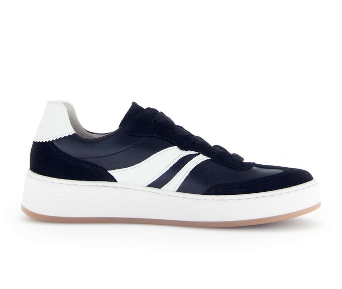Gabor Damen  Sneaker Low Schwarz - Glattleder