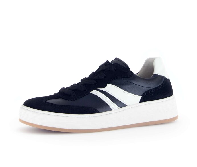 Gabor Damen  Sneaker Low Schwarz - Glattleder