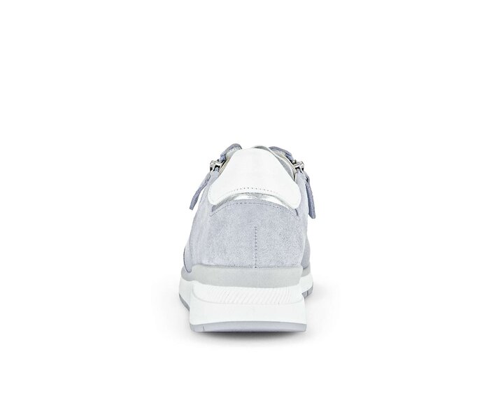 Gabor Damen  Sneaker Low Blau - Materialmix Leder/Lederimitat