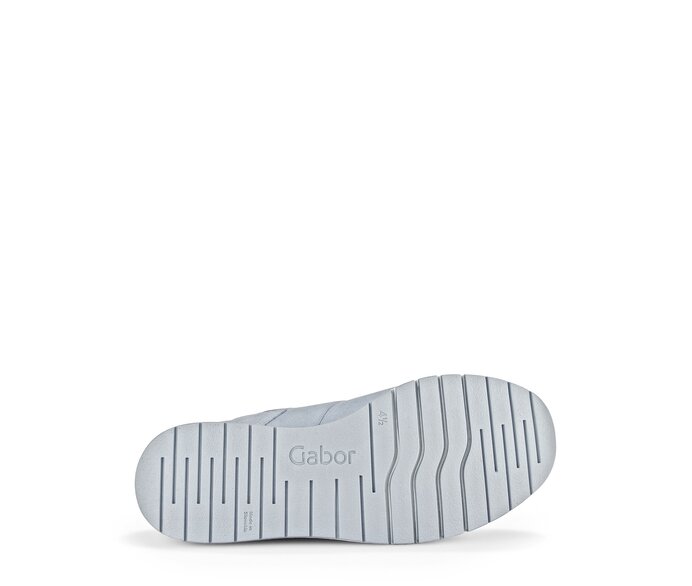 Gabor Damen  Sneaker Low Blau - Materialmix Leder/Lederimitat
