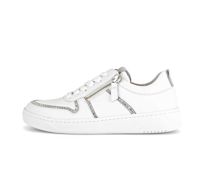Gabor Damen Sneaker Low Weiß - Glattleder
